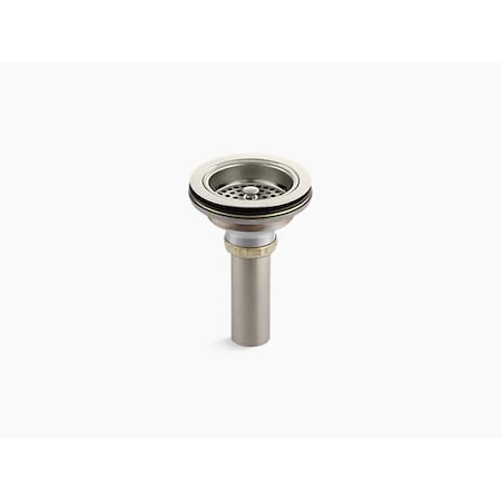 Kohler Duostrainer(R) Sink Strainer With Tailpiece 8801-SN